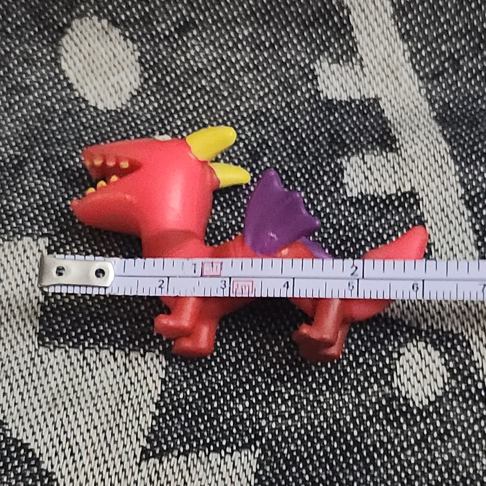 Peppa Pig Sir George Red Dragon Toy Figure 2.5" from Little Castle Fort Playset - Picture 8 of 8
